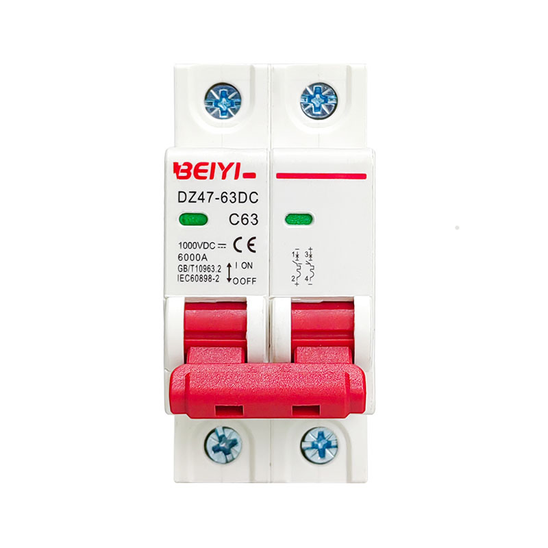 BEIYI 63A 500V DC MCB (2 Pole) – Best DC Circuit Breaker in Bangladesh
